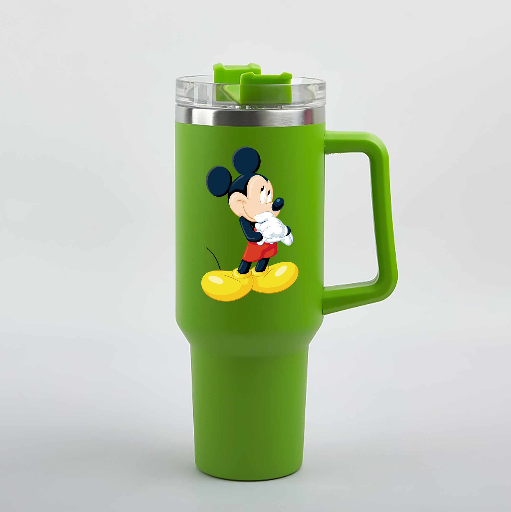 （画像用） ミッキーマウス Mickey Mouse 1200mL車用タンブラー（カラープリント）